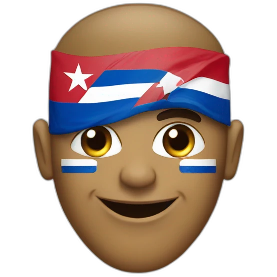 Obama-with-cuban-flag emoji