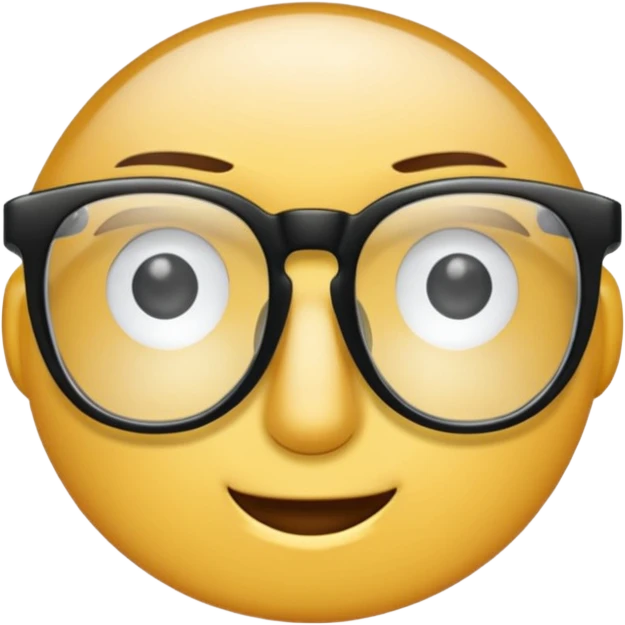 glasses emoji
