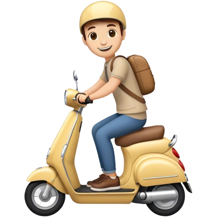 “riding a scooter” emoji