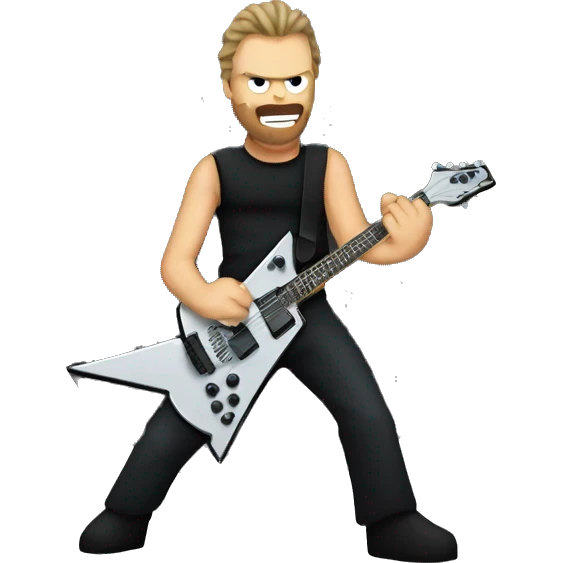 Metallica band emoji