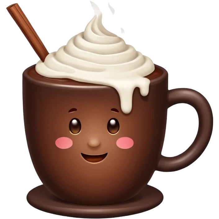 hot chocolate  emoji