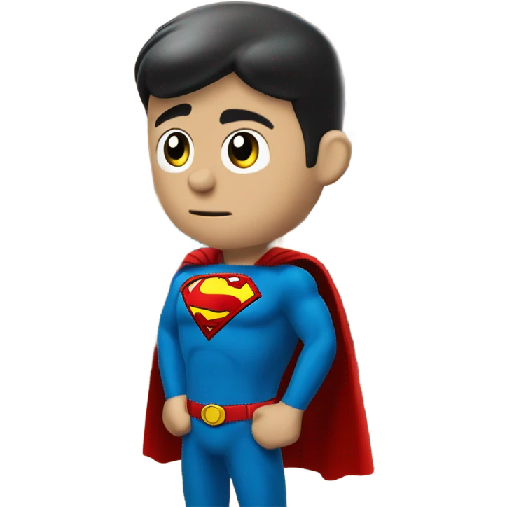 Superman loss prevention  emoji