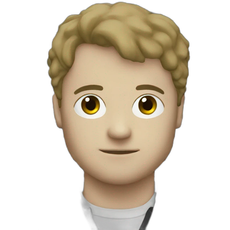 synth white emoji