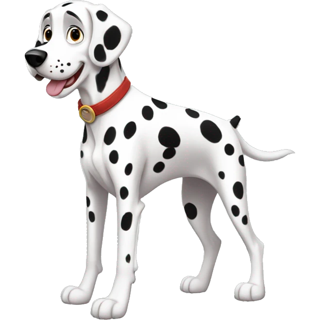 Dalmatian Disney fullbody emoji
