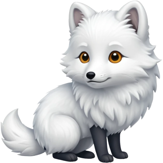 arctic fox emoji