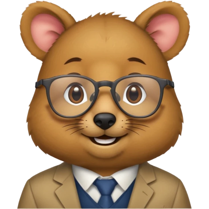 quokka professor emoji