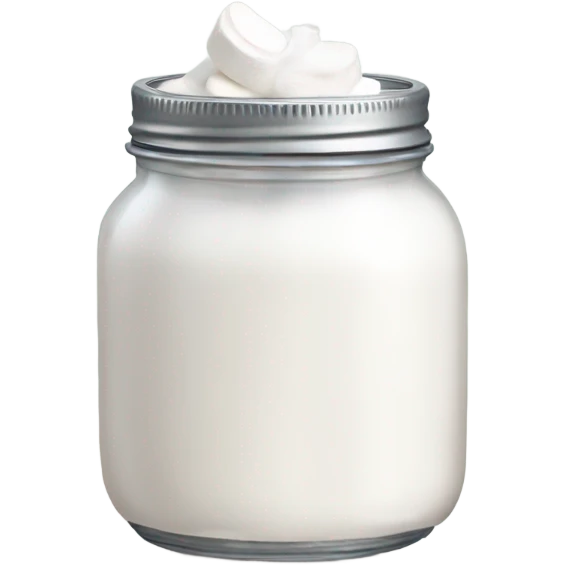 jar of marshmallow fluff emoji