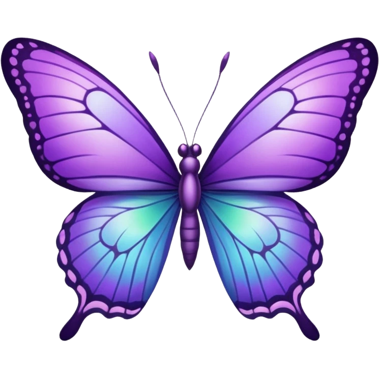 Create a purple butterfly emoji that I can copy and paste. emoji