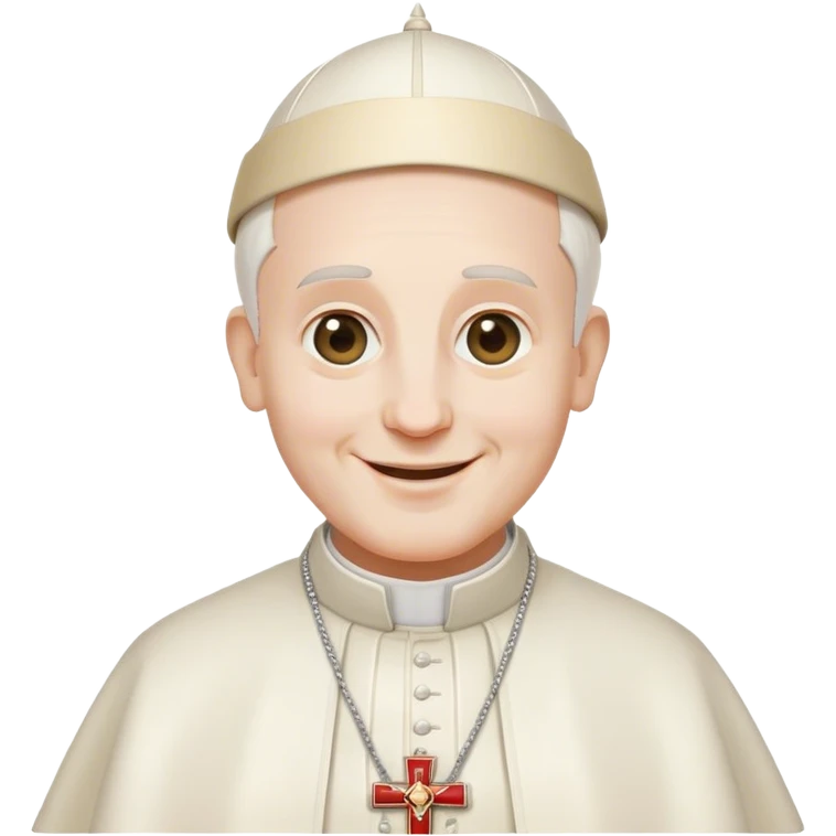 Pope smiling emoji emoji