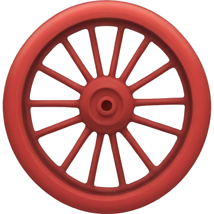 Red Wheel  emoji