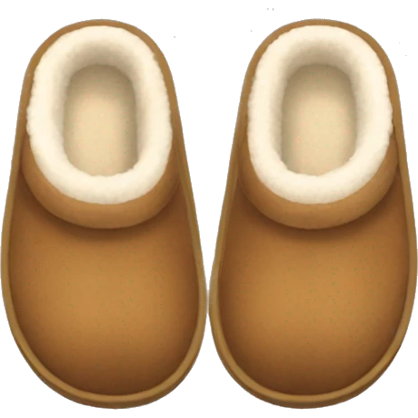 UGG slippers  emoji