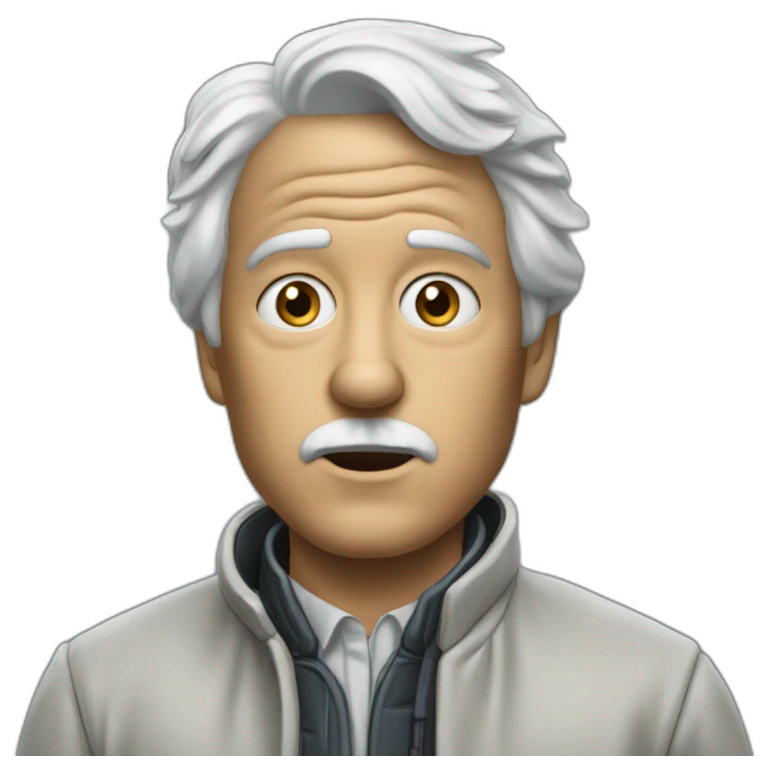 dolorian back to the future emoji