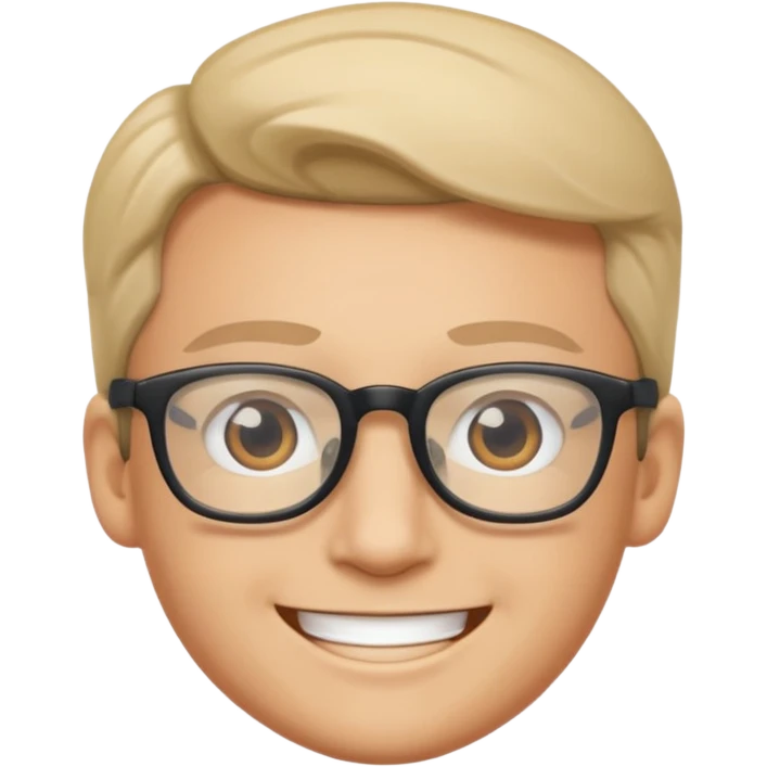 Glasses-Wearing Heroe emoji