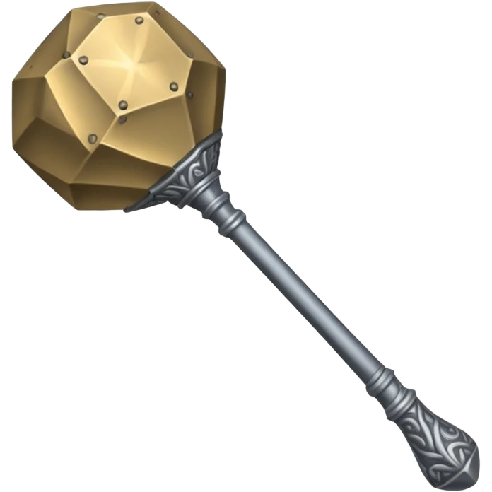 Iron Duke + gray steel + mace emoji