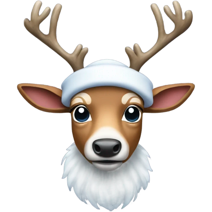 Tony tony chopper blue nose reindeer  emoji
