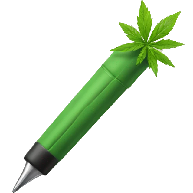 Weed pen emoji