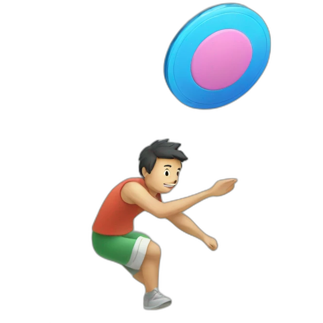 Frisbee game emoji