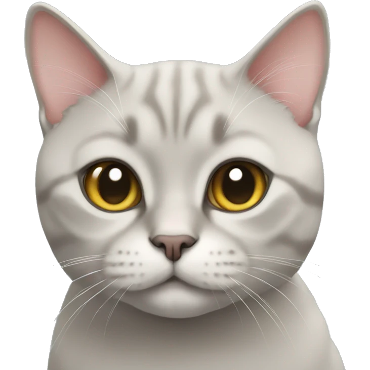 british short hair cat emoji