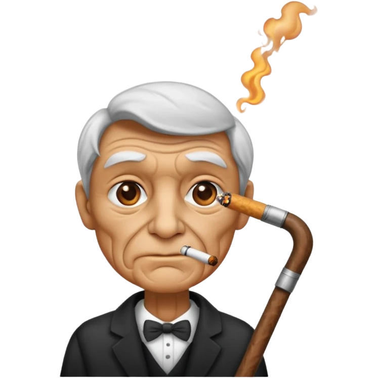 Cane fumando  emoji