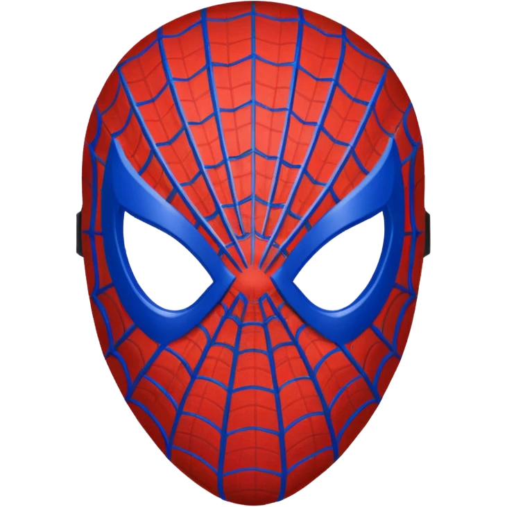 Spiderman mask without background  emoji