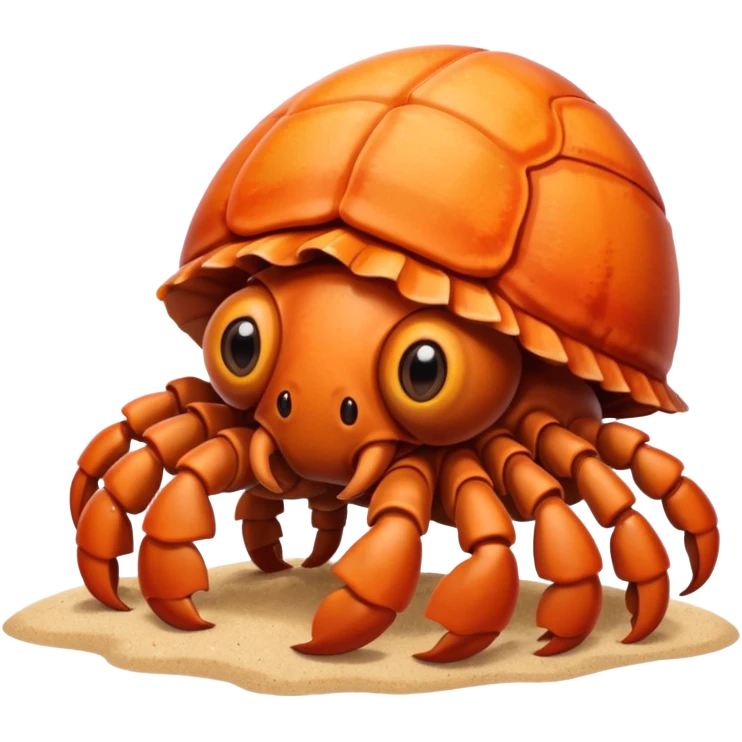 Cute Hermit crab emoji