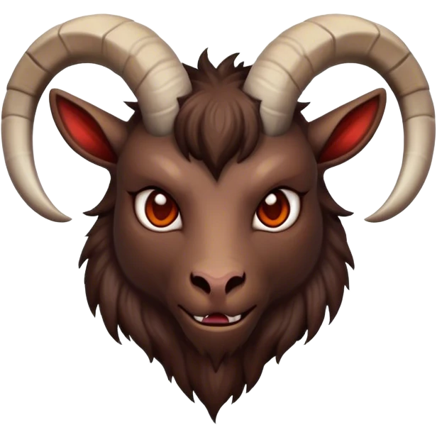 Demon goat emoji