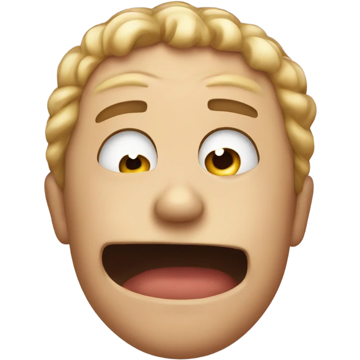 slapping face with frown emoji