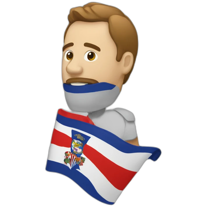 A bandera testa mora emoji