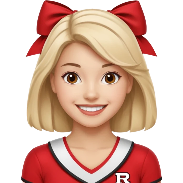 Rutgers Cheerleader emoji