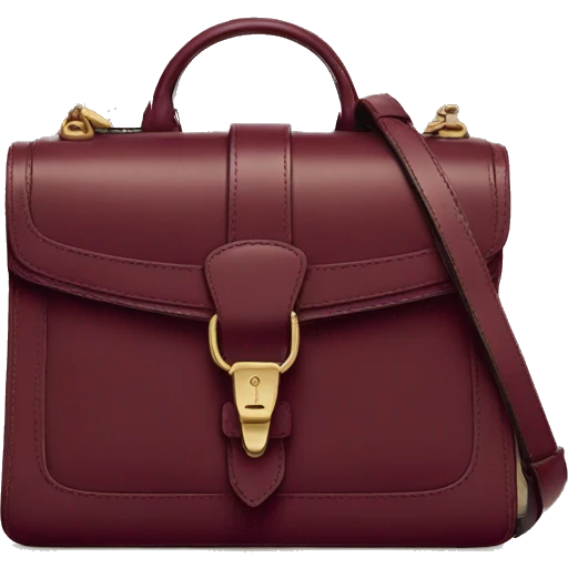maroon gucci bag emoji