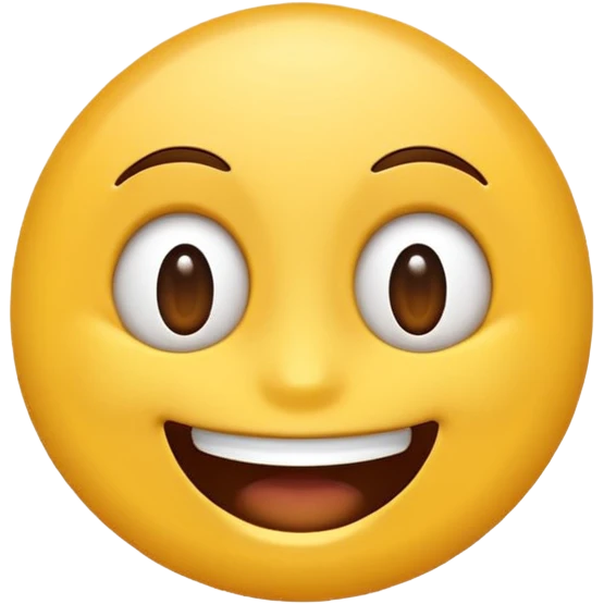 É um emoji sorrindo só que com o sorriso sábado e de canto com um olha bem picante é especificamente isso emoji