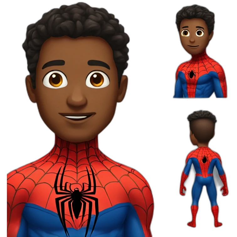 spiderman the spot emoji