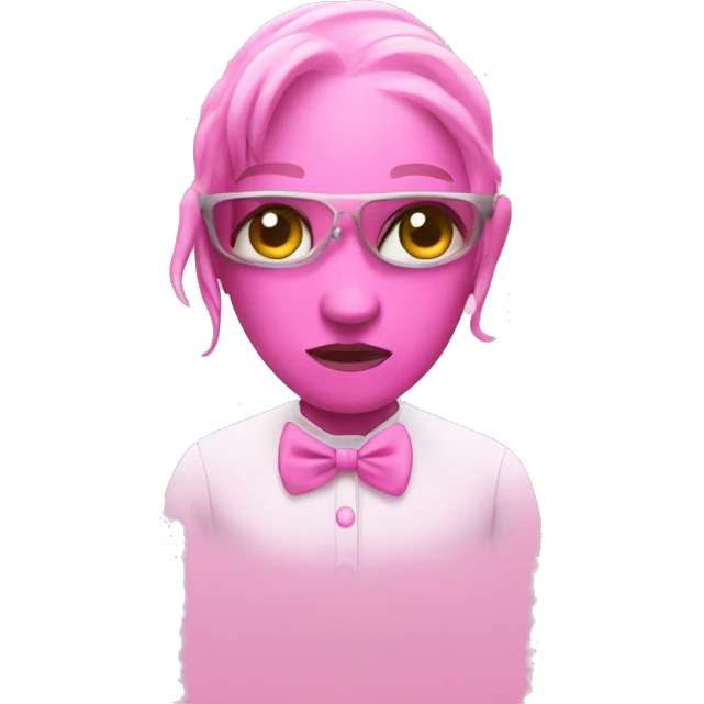 👽 in pink emoji