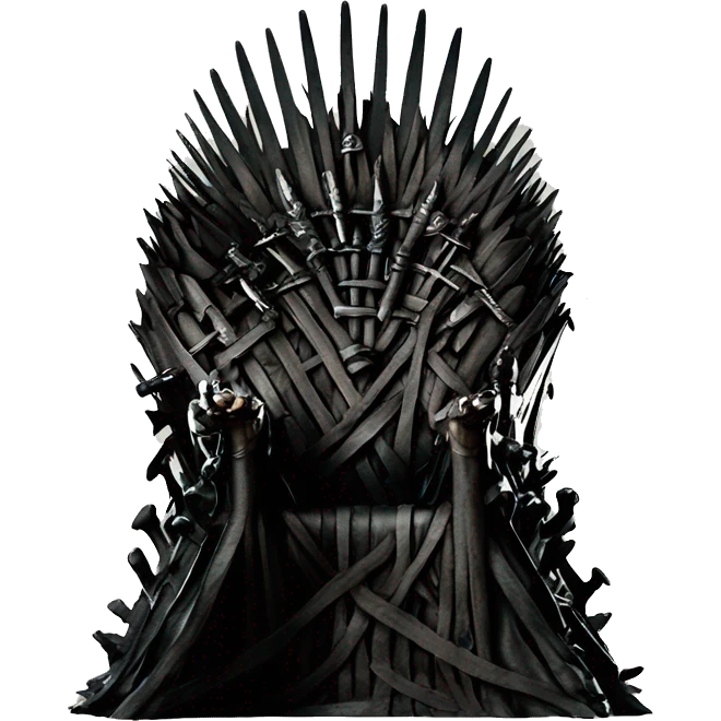 iron throne game of throne emoji