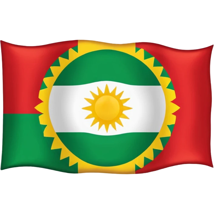 Kurdish flag emoji