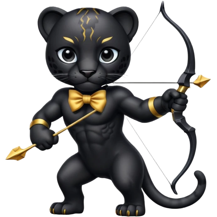 Panther archery  emoji