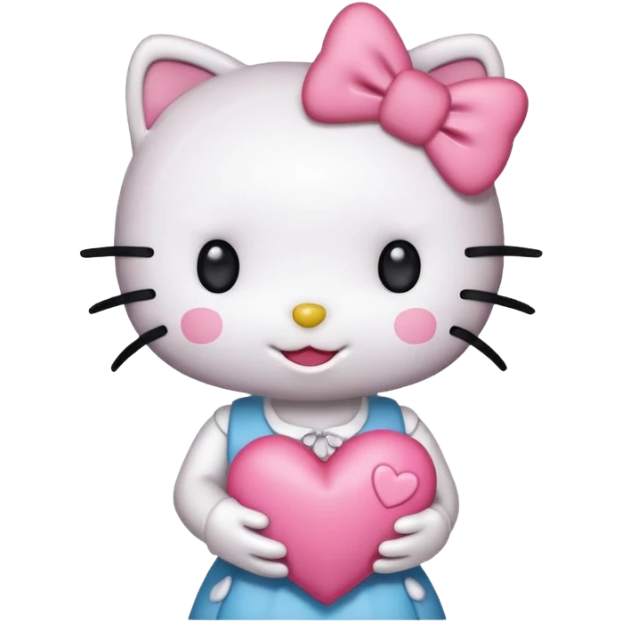 Hello Kitty with fuck emoji
