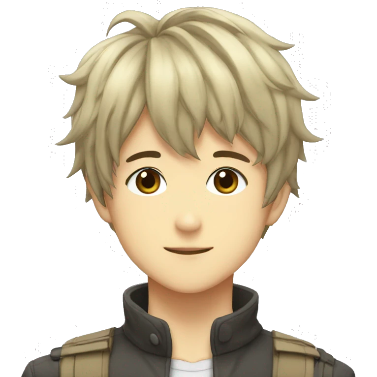 Friend 20th century boy anime emoji