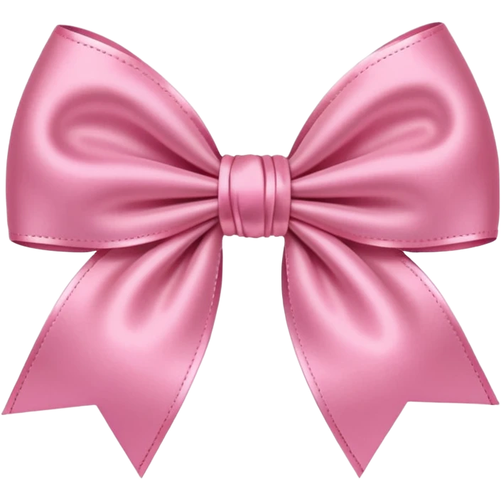 Cute coquette bow emoji