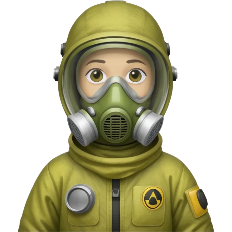 Hazmat suit character from Rust game emoji