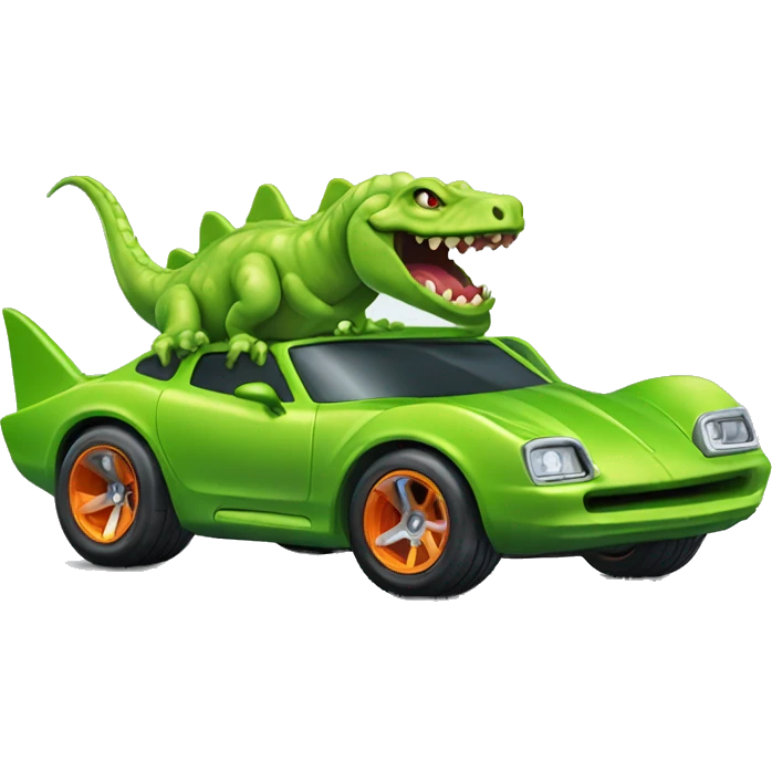 Hot wheels reptar car  emoji