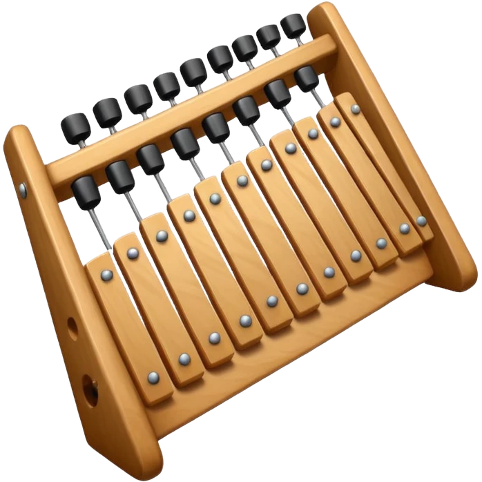 wooden glockenspiel instrument emoji