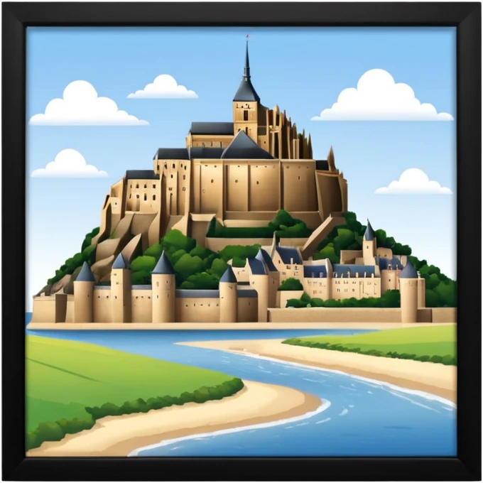 mont saint michel emoji