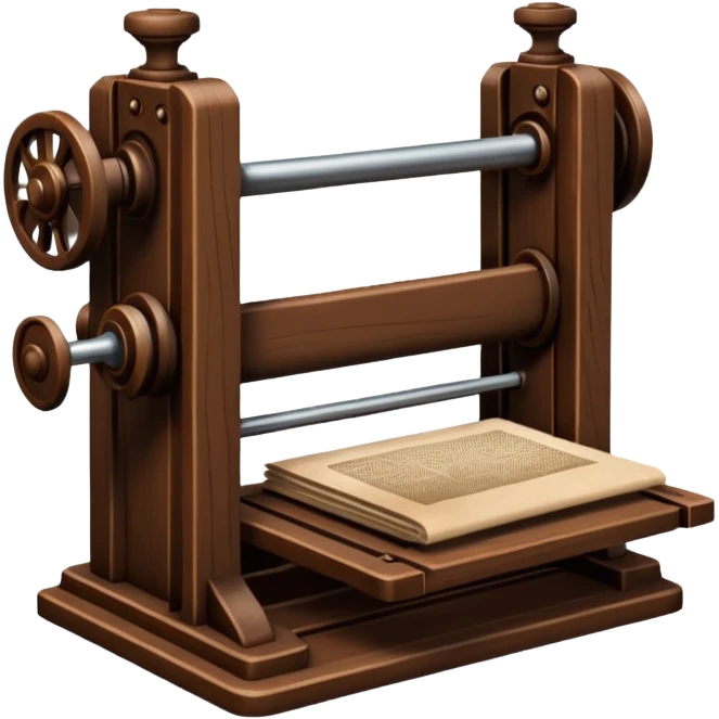 printing press emoji
