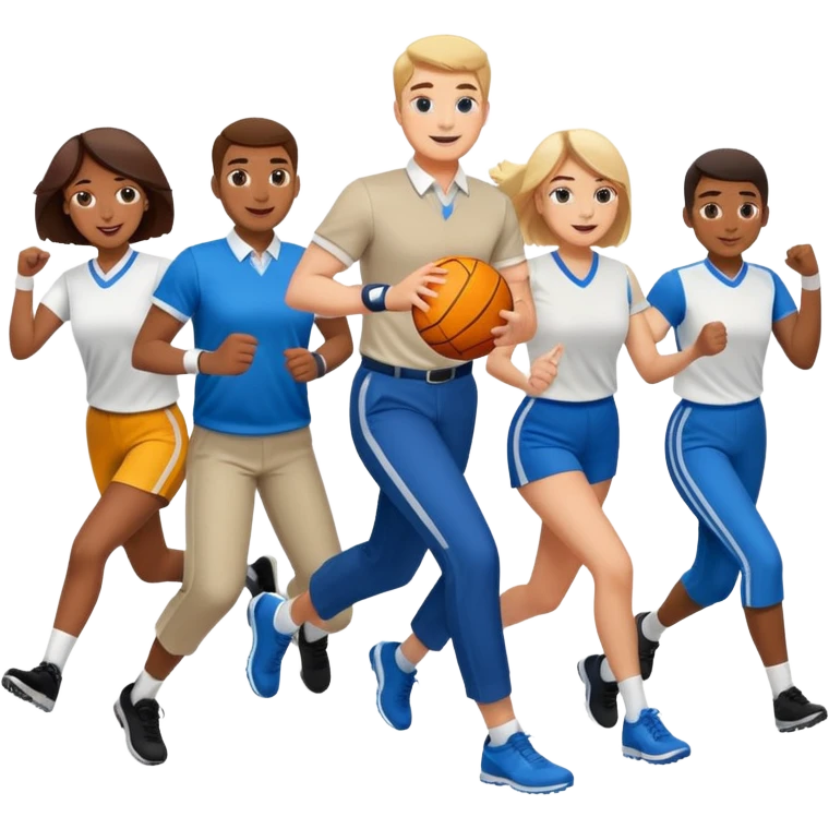 deportes en la oficna emoji