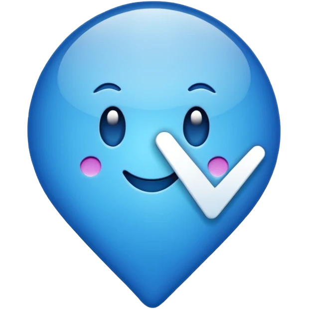 Verificado azul emoji