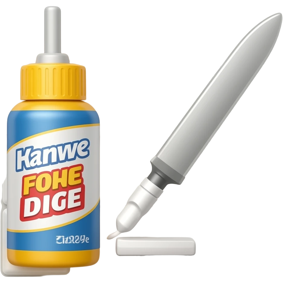 Colle de carrelage emoji