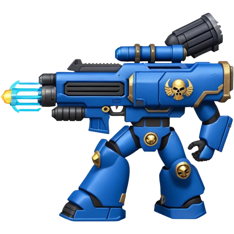 warhammer40k space marine weapon firing emoji