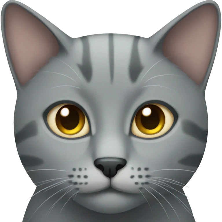 grey cat emoji
