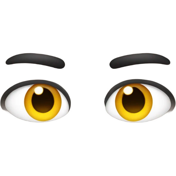 Emoji eyes on a blank expression emoji face emoji